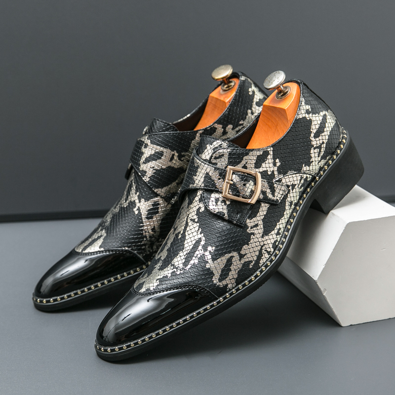 Men'S Formal Party Wear Shoes - Sapatos Clássicos Retro Le Fu para
