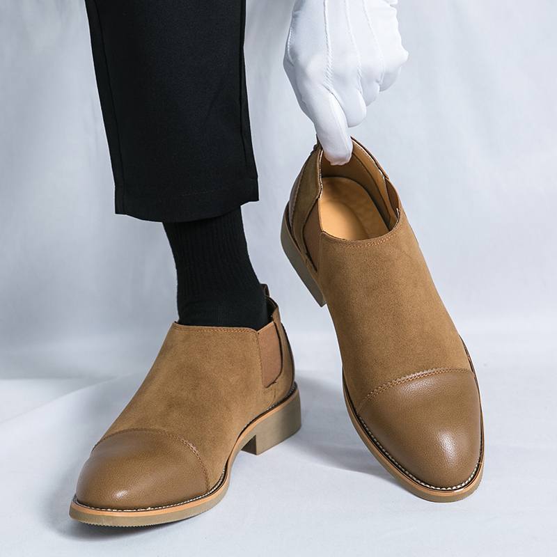 Men'S Formal Party Wear Shoes - Sapatos Formais Retro Masculinos em Couro