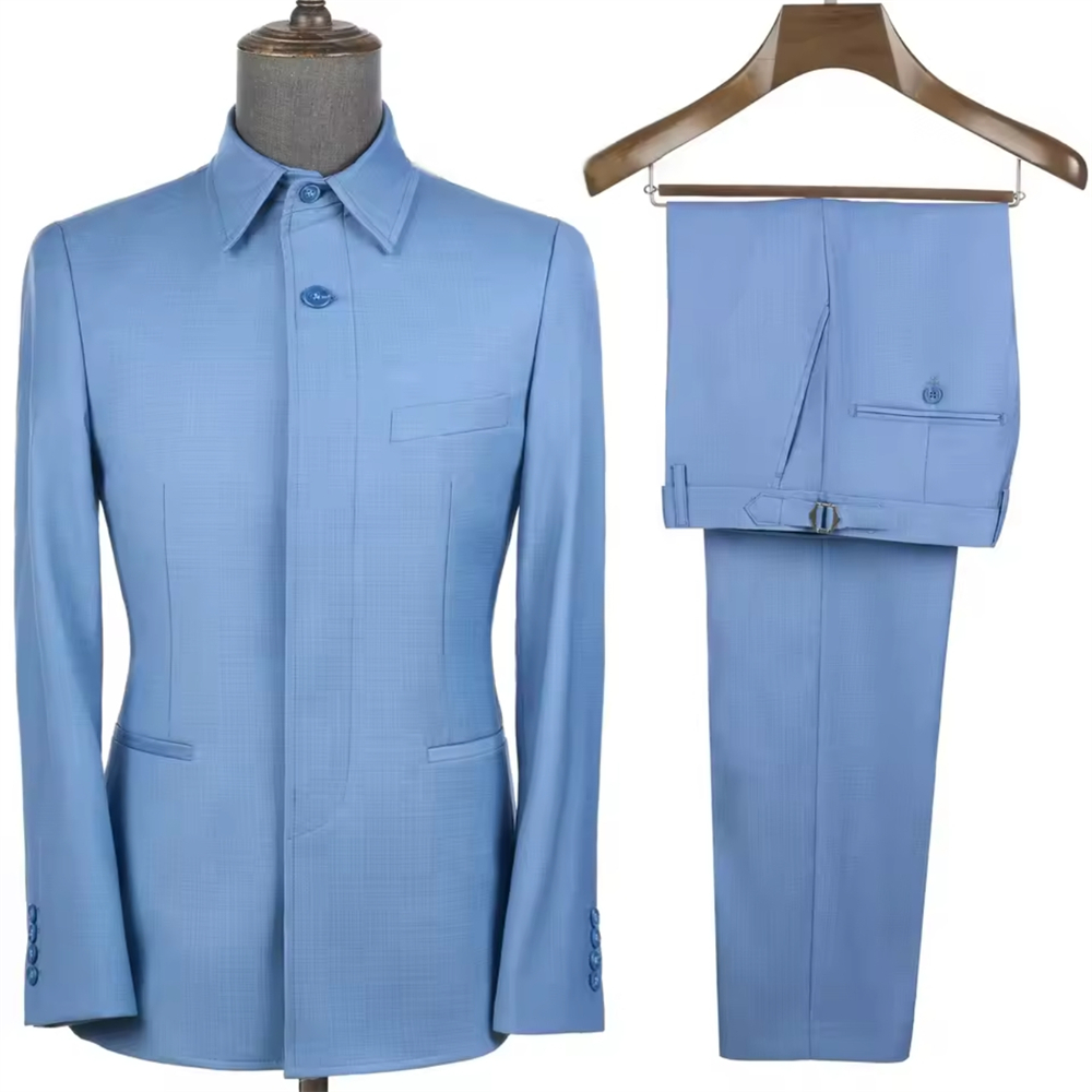 Men Formal Wear Pants - Trajes Safari Sob Medida para Homens,