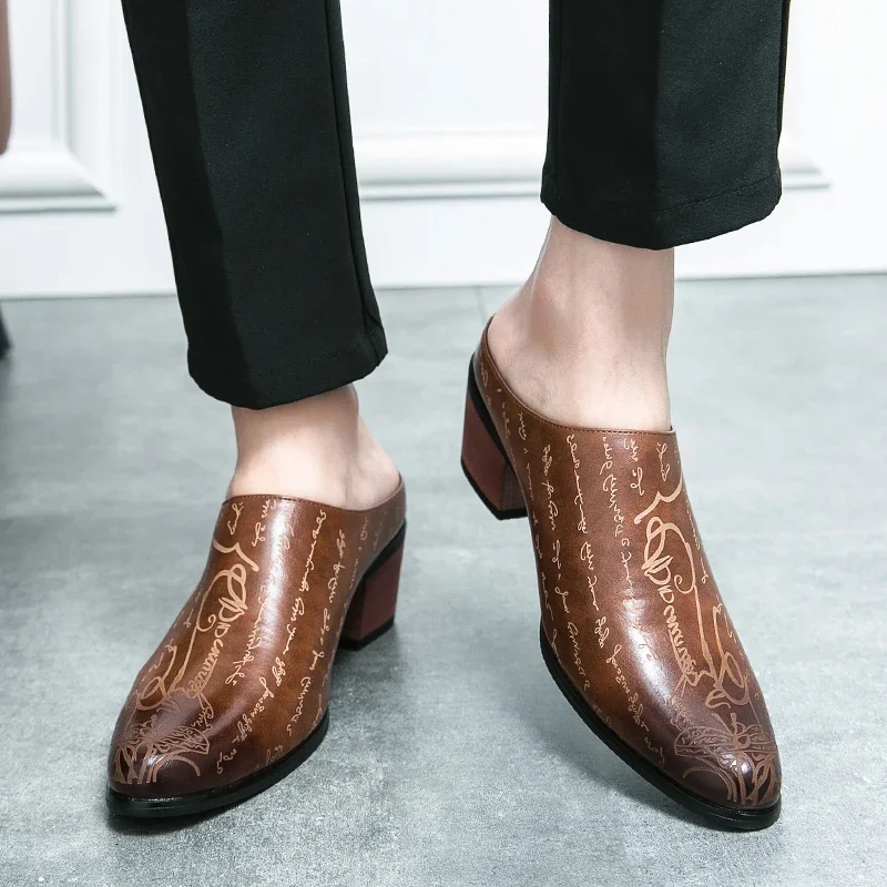 Men Formal Wear Shoes - 4cm saltos masculinos mocassins sapatos casuais