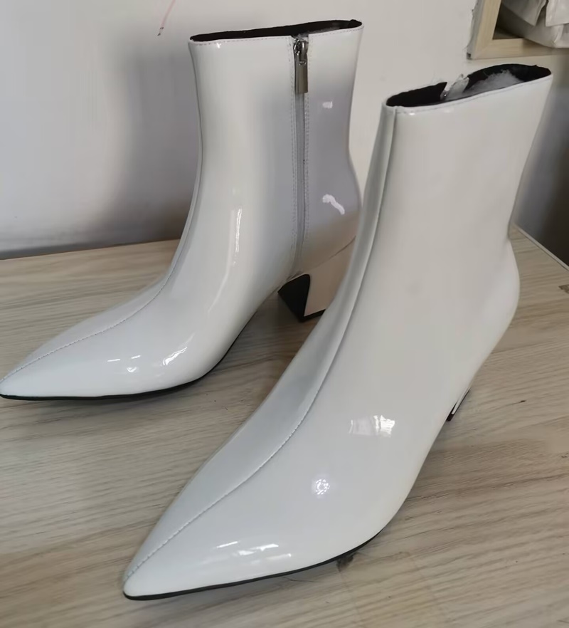 Men Formal Wear Shoes - Novas Botas Brancas da Moda para