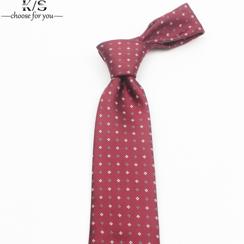 Gravata de bolinhas com listra - Men Formal Party Wear Shirt avaliação e preço