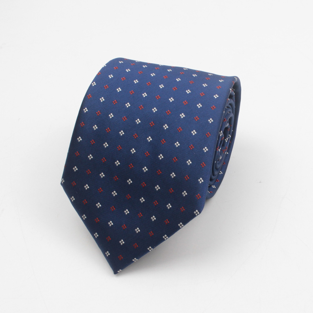 Gravata de bolinhas com listra - Men Formal Party Wear Shirt avaliação e preço