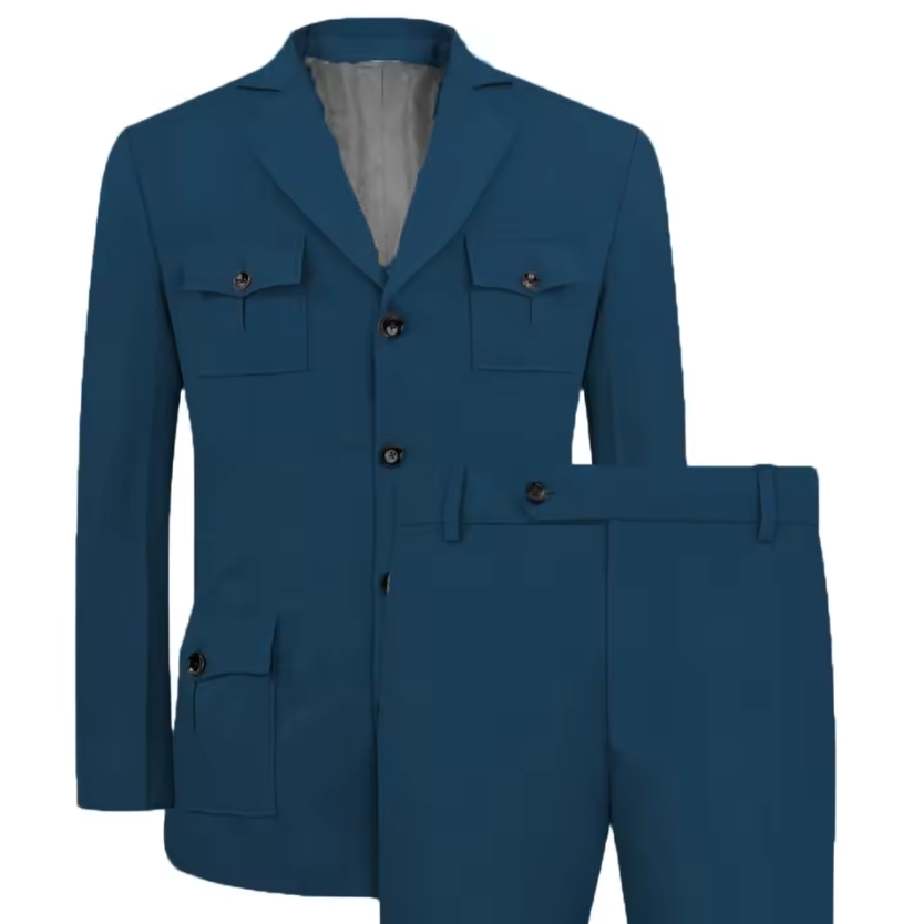 Ternos masculinos jakcet casua - Men Formal Wear Pants avaliação e preço