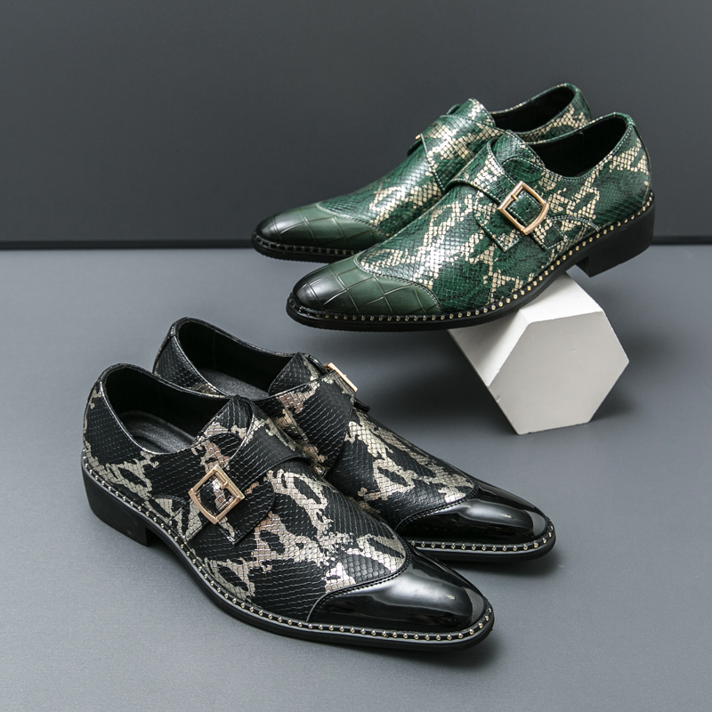 Sapatos Clássicos Retro Le Fu  - Men'S Formal Party Wear Shoes avaliação e preço