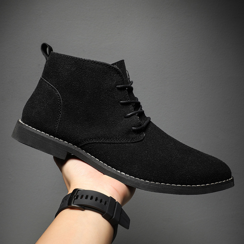 Botas Chelsea Marrons Estilo B - Men Formal Wear Shoes avaliação e preço