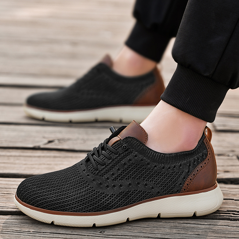 Tênis Casuais Masculinos em Ma - Men Formal Wear Shoes avaliação e preço