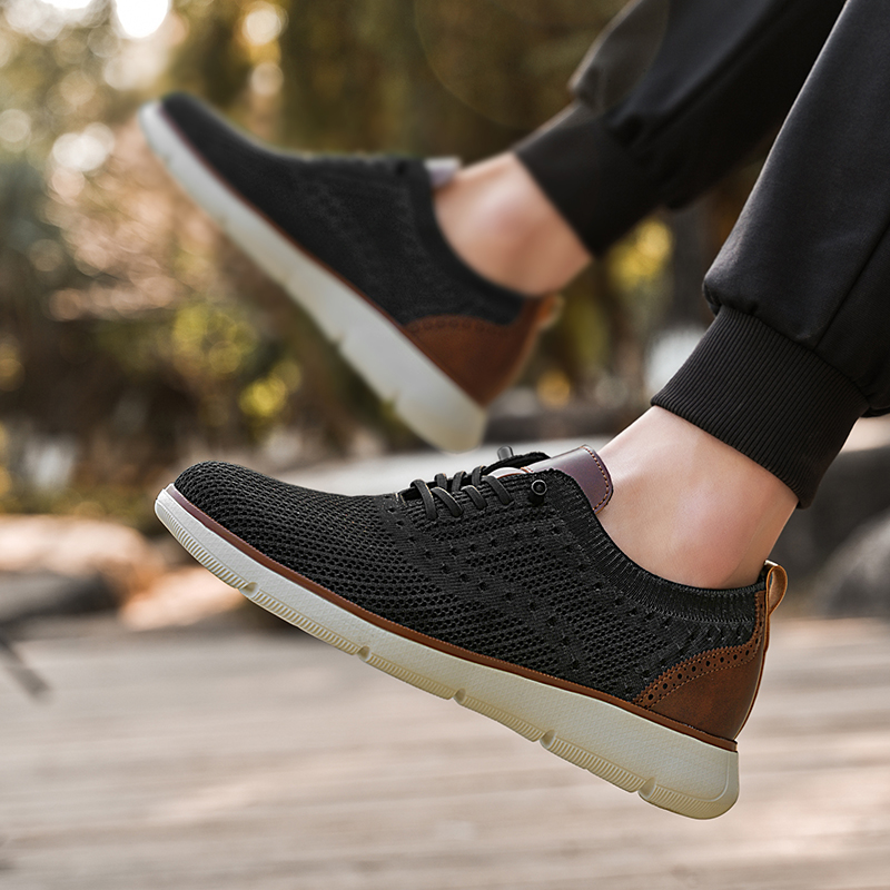 Tênis Casuais Masculinos em Ma - Men Formal Wear Shoes avaliação e preço