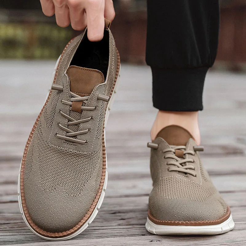 Sapatos casuais masculinos clá - Men Formal Wear Shoes avaliação e preço