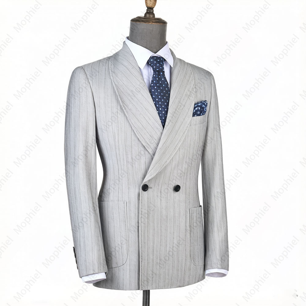 Ternos Masculinos Mophiel Cinz - Men Formal Wear Pants avaliação e preço