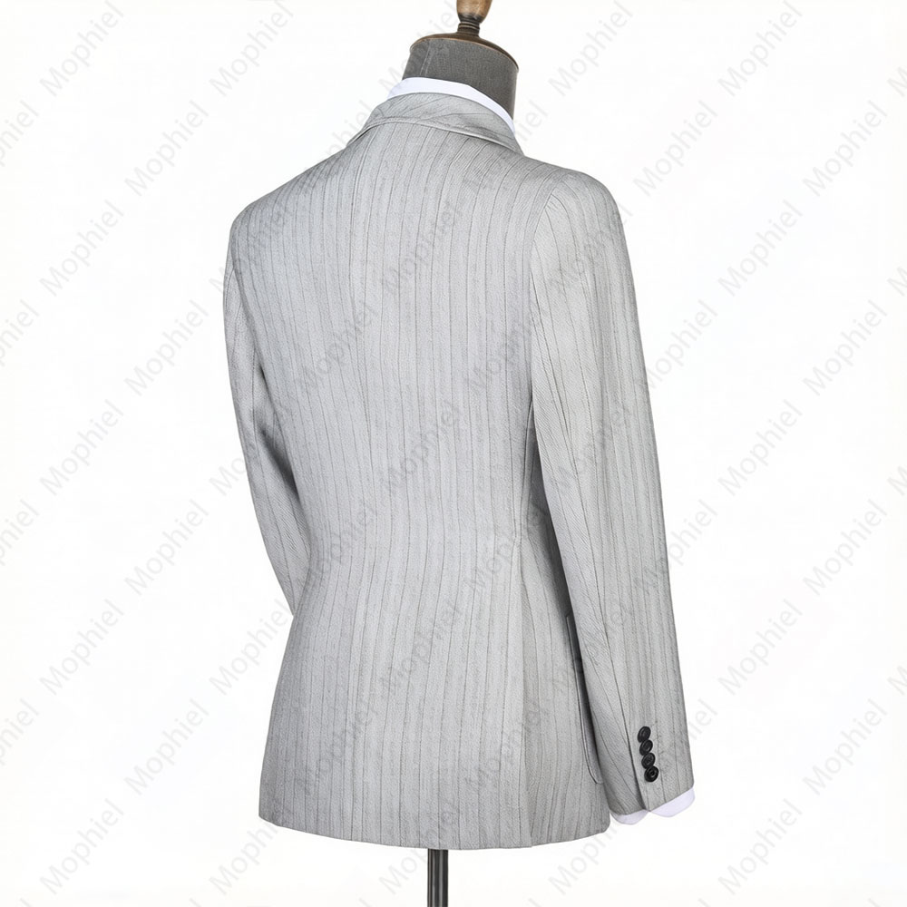 Ternos Masculinos Mophiel Cinz - Men Formal Wear Pants avaliação e preço
