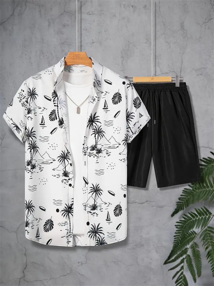Nova moda de verão havaiana ro - Men'S Formal Beach Wear avaliação e preço