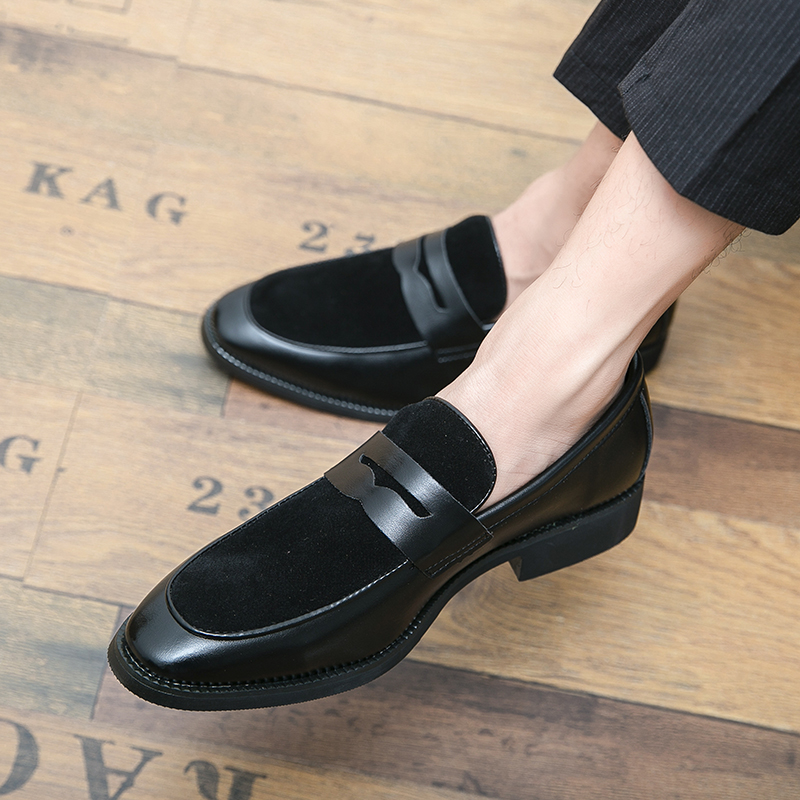 Sapatos Casuais de Couro Mascu - Men Formal Wear Shoes avaliação e preço