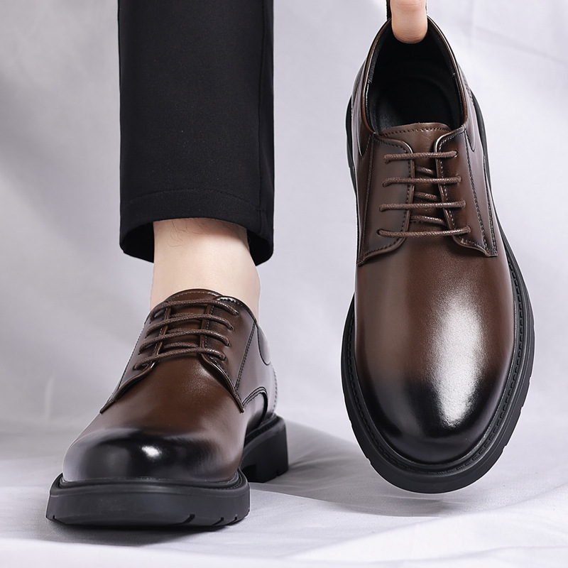 Sapatos de couro masculinos, r - Men'S Formal Party Wear Shoes avaliação e preço