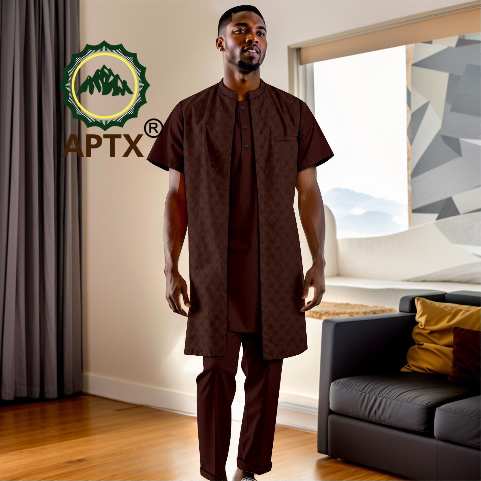 Roupas africanas para homens t - Men Formal Party Wear Shirt avaliação e preço