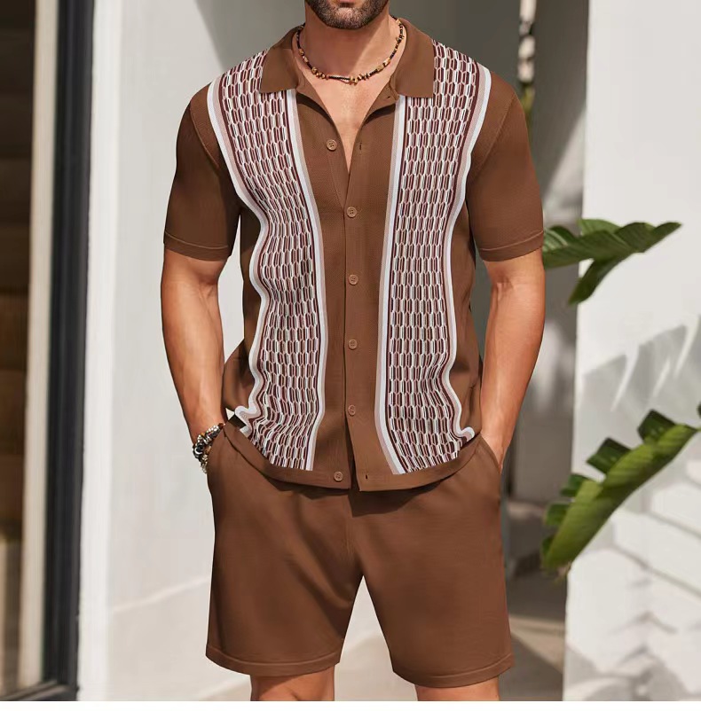 Conjuntos de camisa masculina  - Men'S Formal Beach Wear avaliação e preço