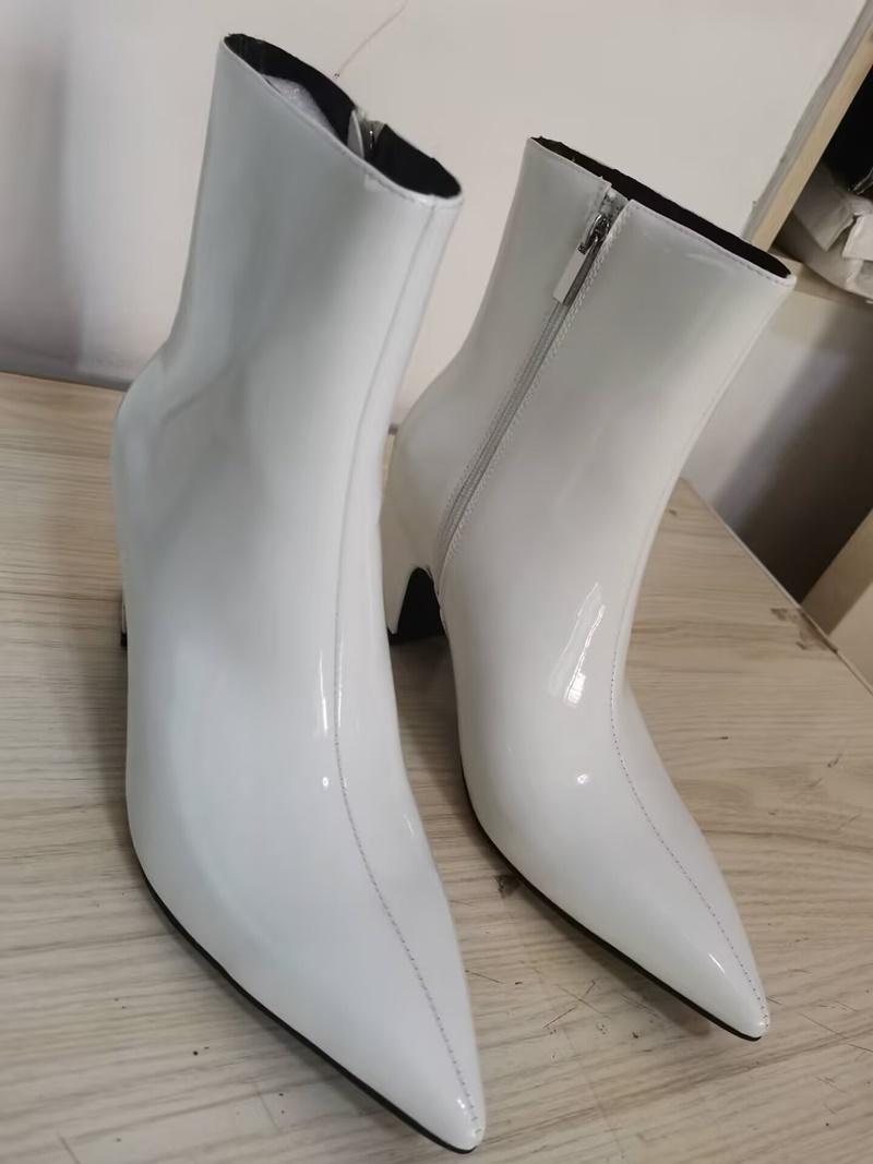 Novas Botas Brancas da Moda pa - Men Formal Wear Shoes avaliação e preço