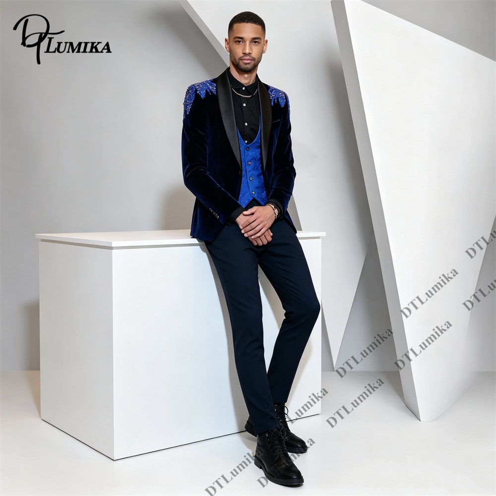 Conjunto Masculino Peagent de  - Men Formal Wear Pants avaliação e preço