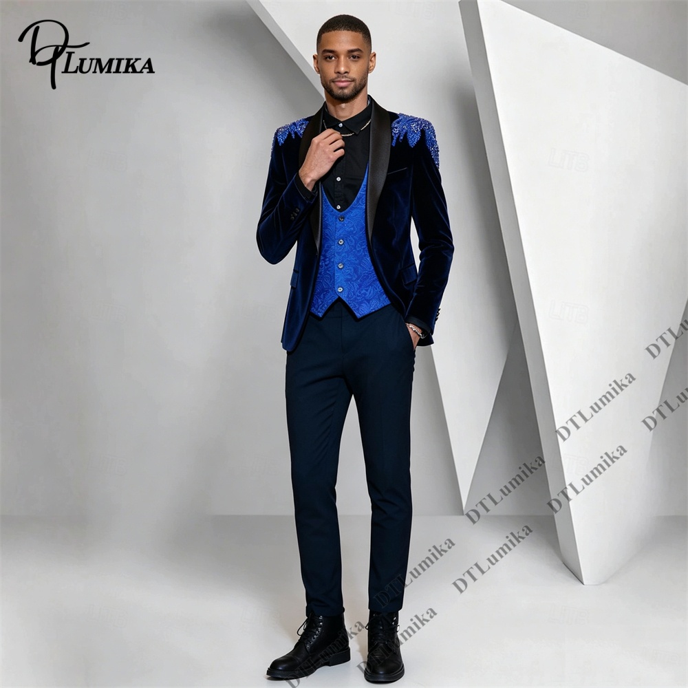 Conjunto Masculino Peagent de  - Men Formal Wear Pants avaliação e preço