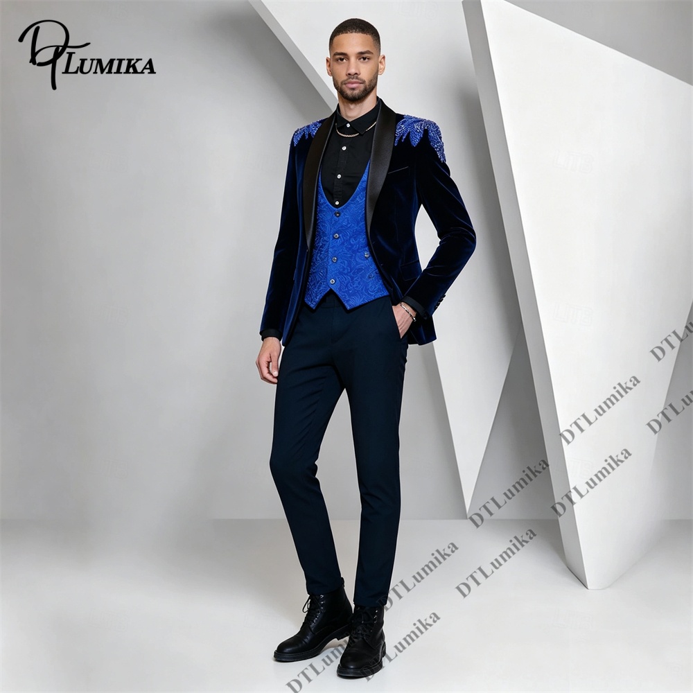 Conjunto Masculino Peagent de  - Men Formal Wear Pants avaliação e preço